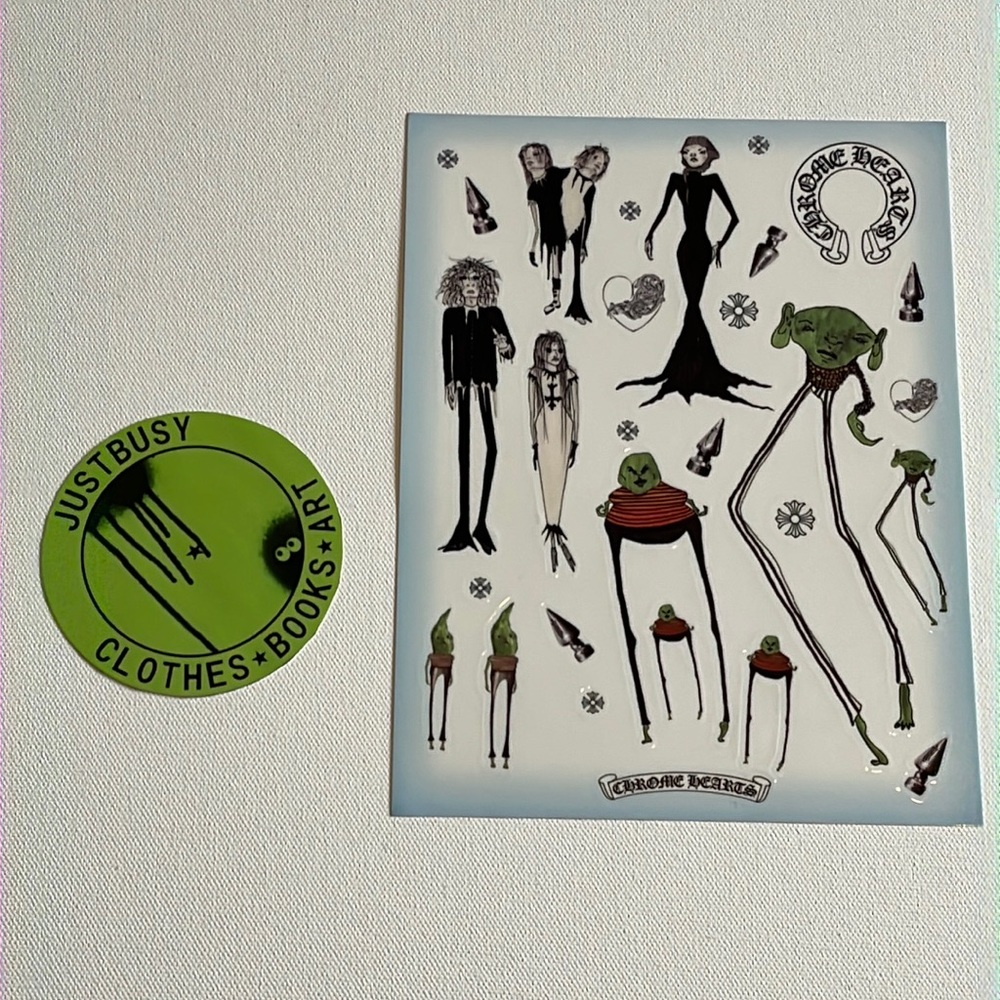 Chrome Hearts Sticker Sheet